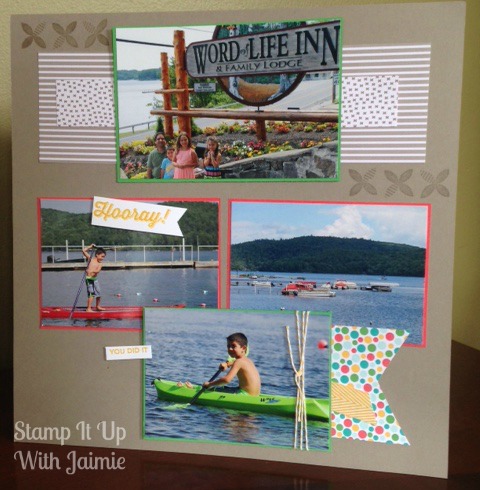 Stampin Up - Scrapbook - Stamp It Up With Jaimie 5