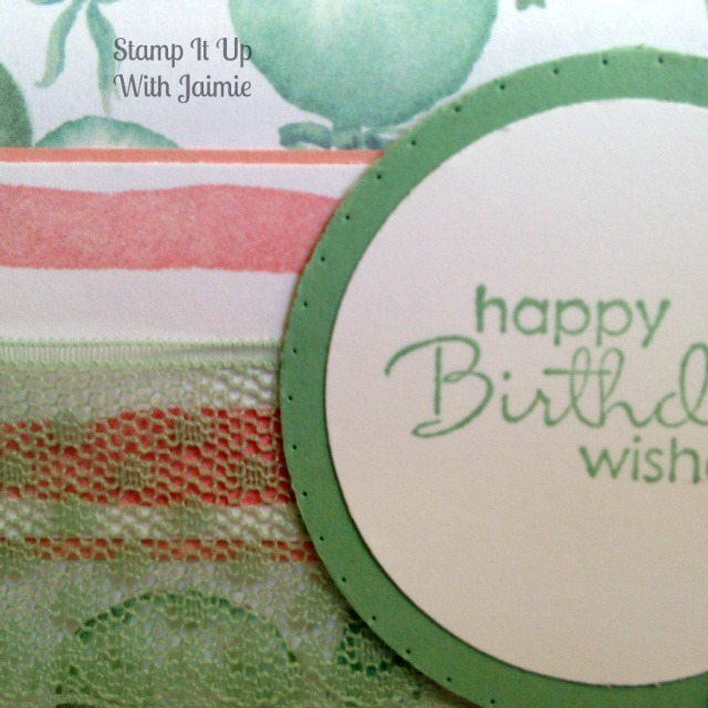 Birthday Bouquet - Stampin Up - Stamp It Up With Jaimie