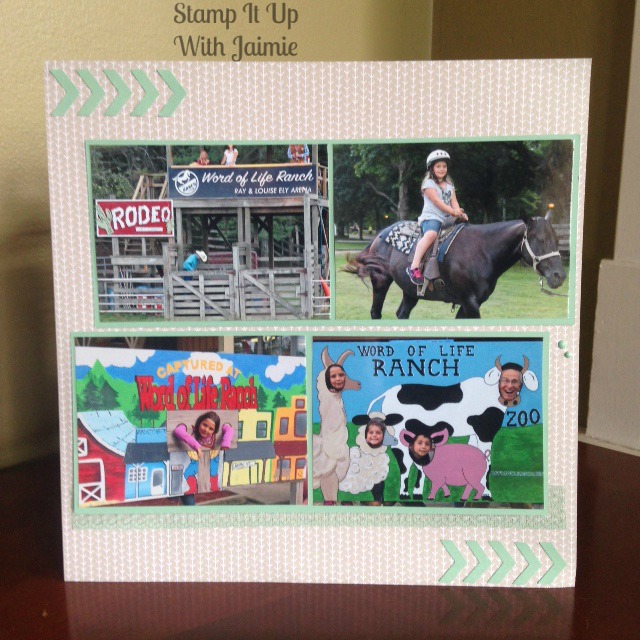 Scrapbook - Stamp It Up With Jaimie - It's My Party