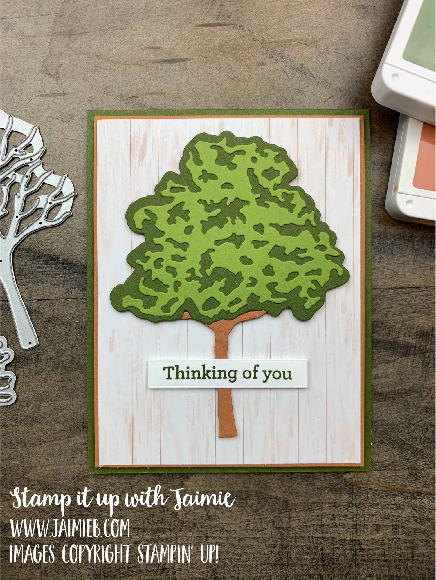 Stampin Up Beauty of Friendship Masculine Card