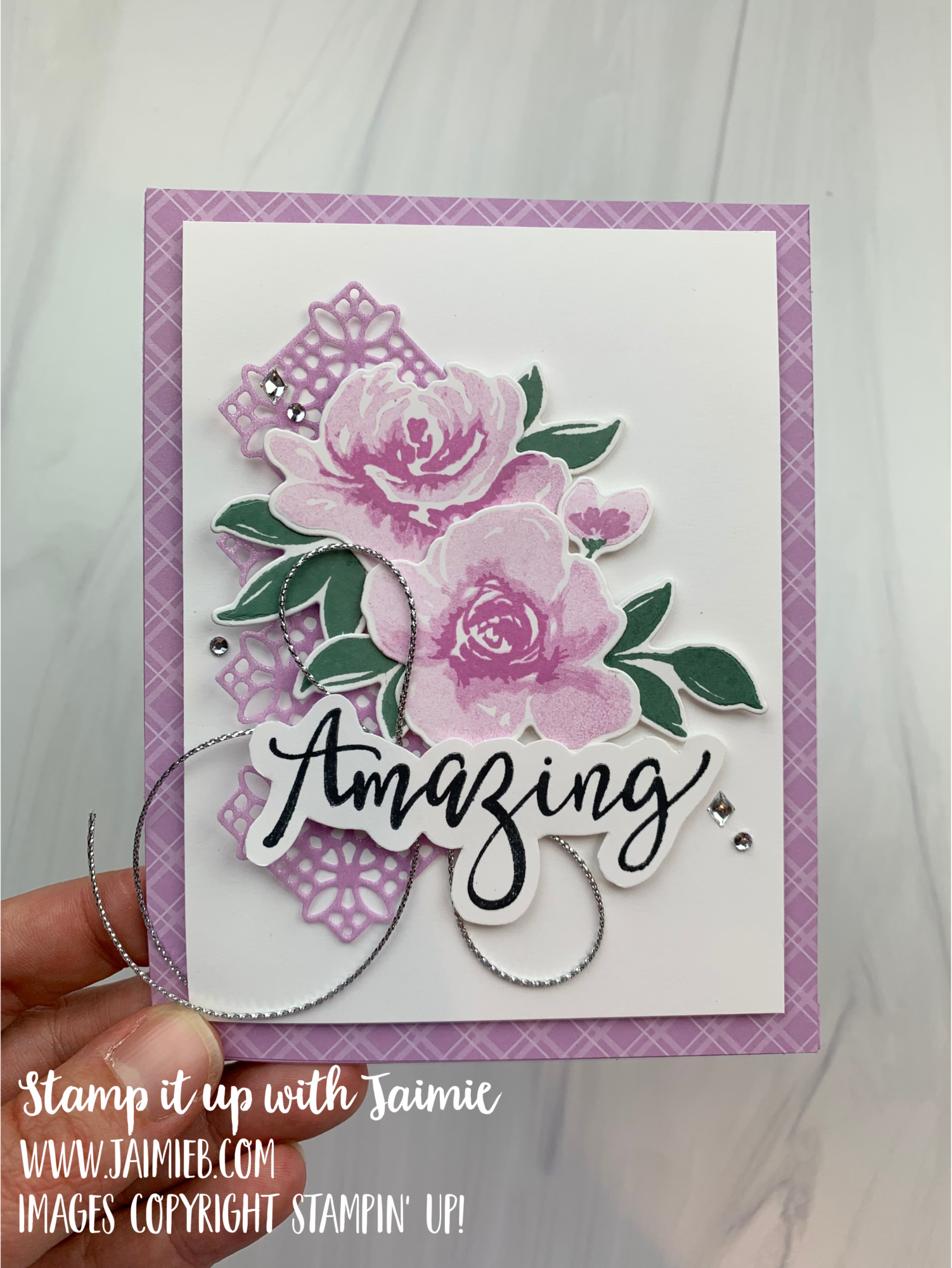 Stampin’ Up! All Things Fabulous Card