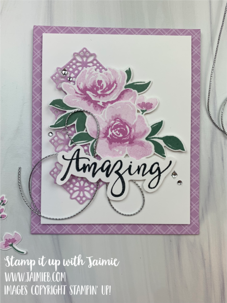 Stampin’ Up! All Things Fabulous Card