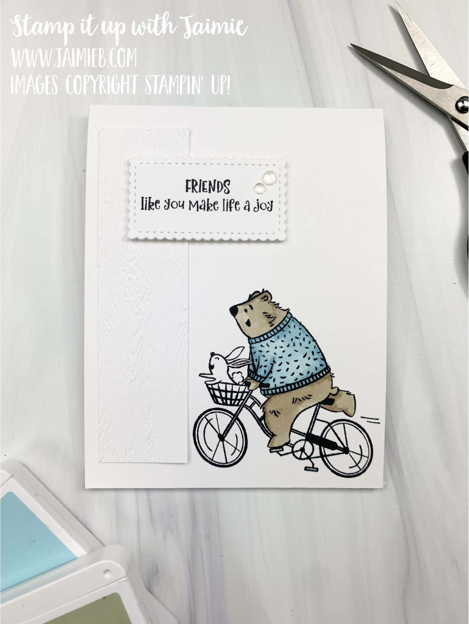 Stampin’ Up! Joyful Life Card