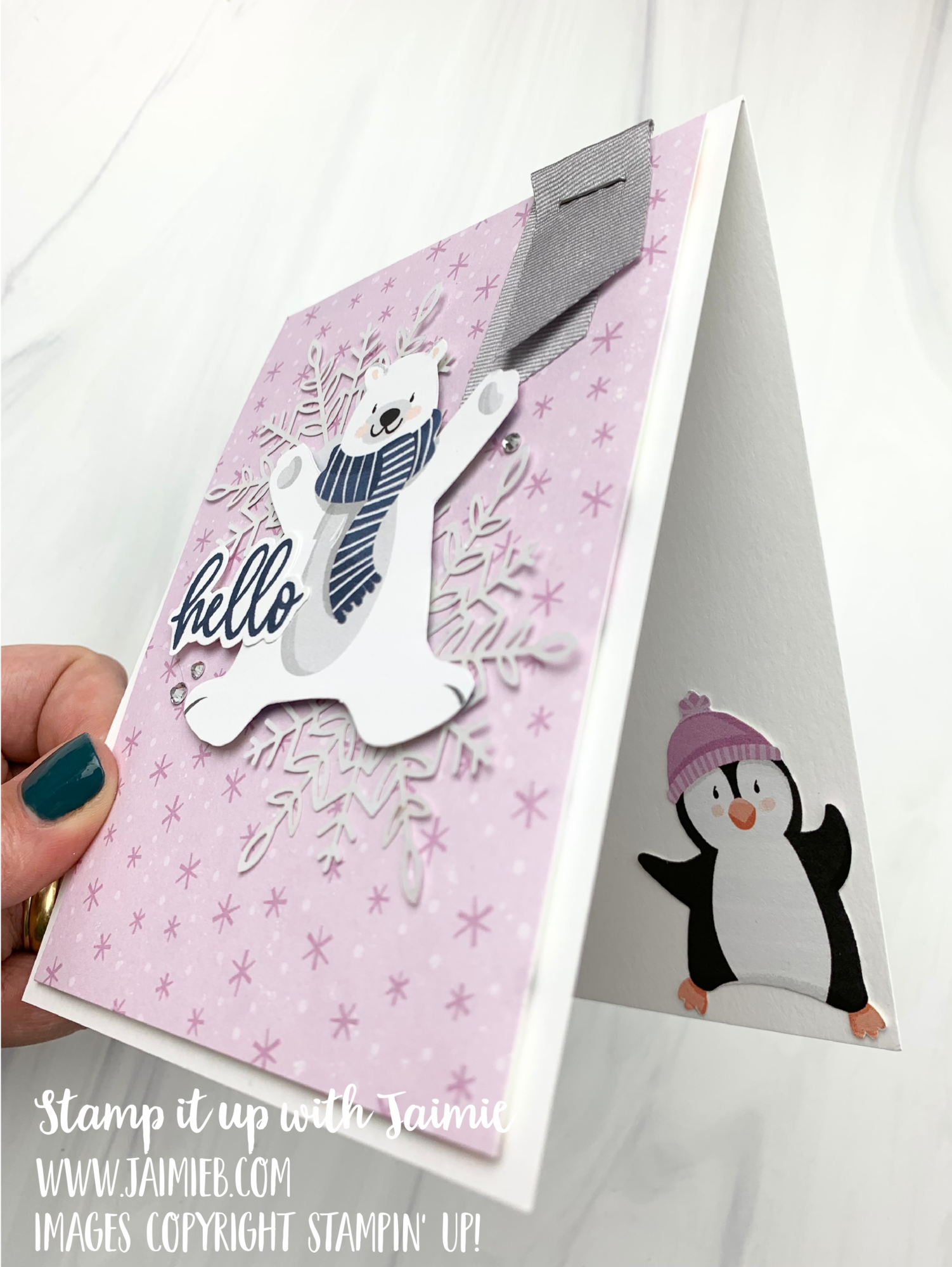 Stampin’ Up! Penguin Playmates Card