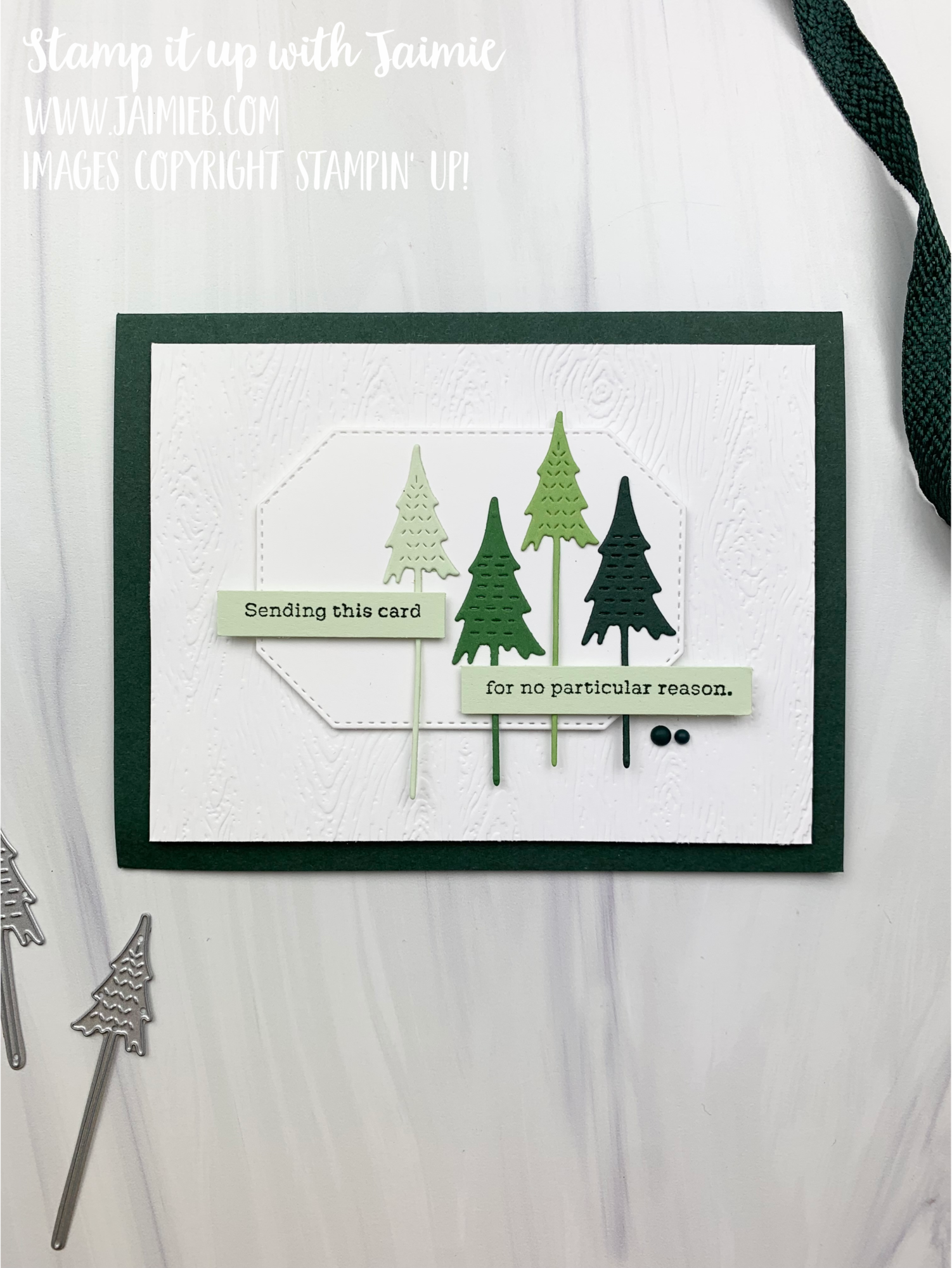 Stampin' Up! Whimsical Trees Card