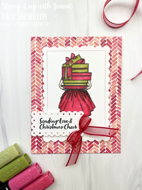 Stampin’ Up! Delivering Cheer Christmas Card