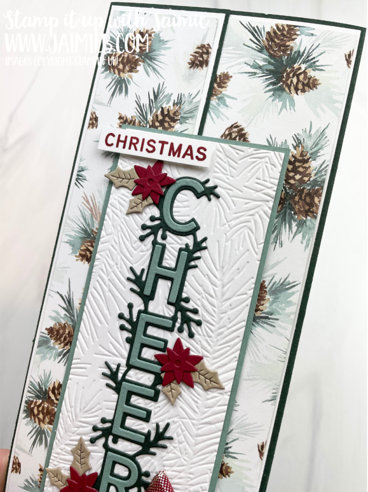 Stampin’ Up! Words of Cheer Gift Giving Holder