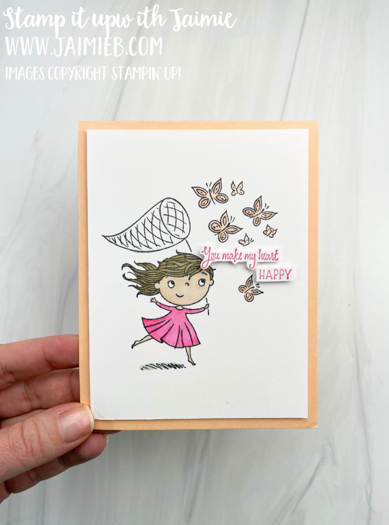 Stampin’ Up! Catching Butterflies Card