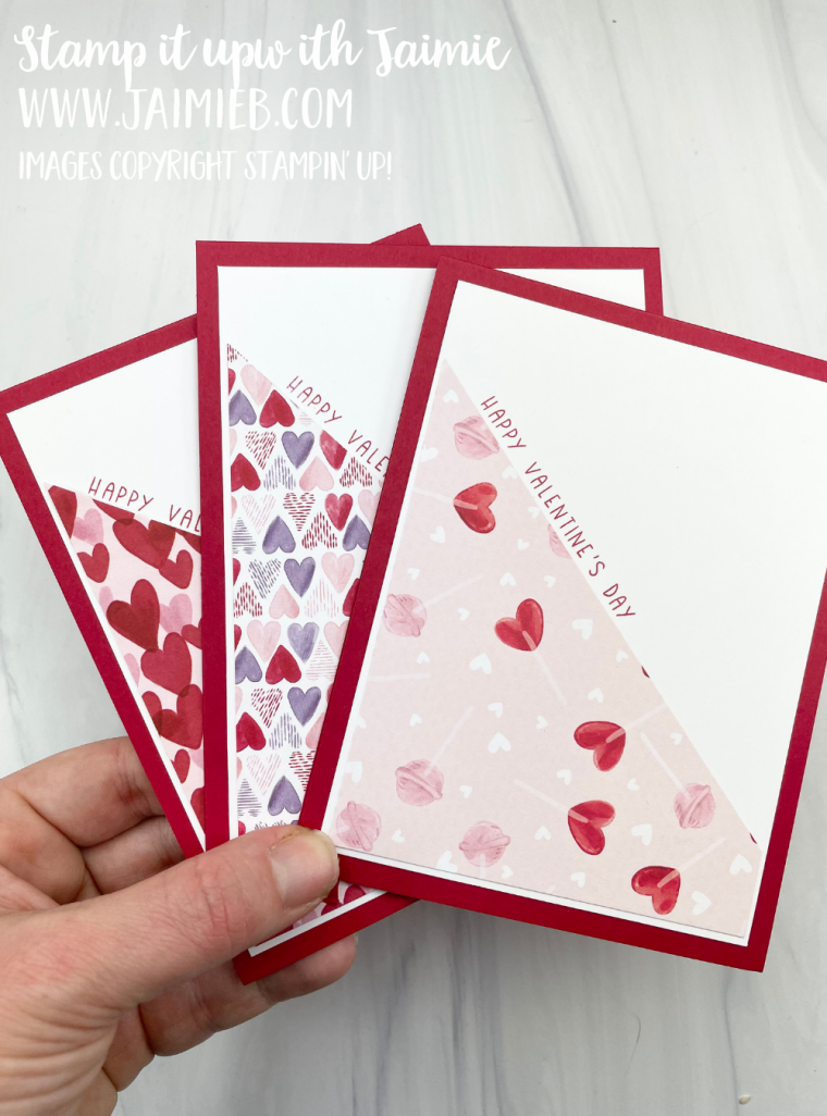 Stampin’ Up! Sweet Conversations Valentine’s Day Card